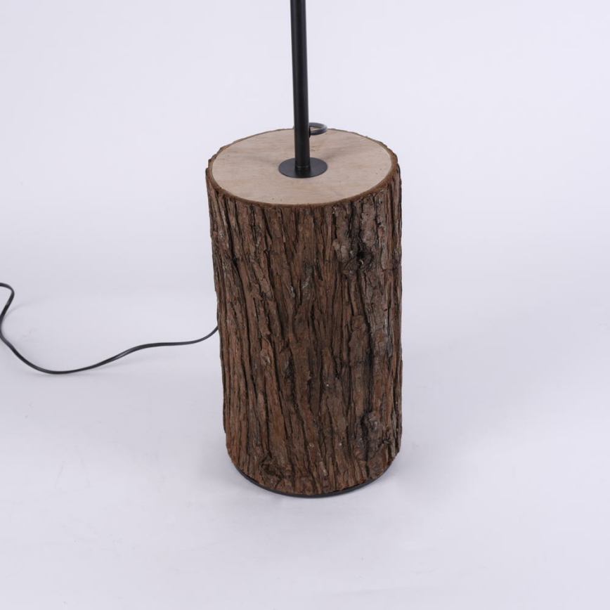 Leuchten Direkt 11234-79 - Stajaća lampa BARK 1xE27/40W/230V drvo