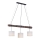 Leuchten Direkt 11238-79 - Luster na užetu BARK 3xE27/40W/230V drvo