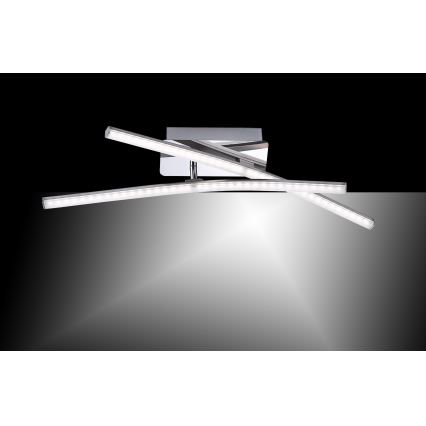 Leuchten Direkt 11270-55 - LED Ugradbeni luster SIMON 2xLED/5W/230V mat krom