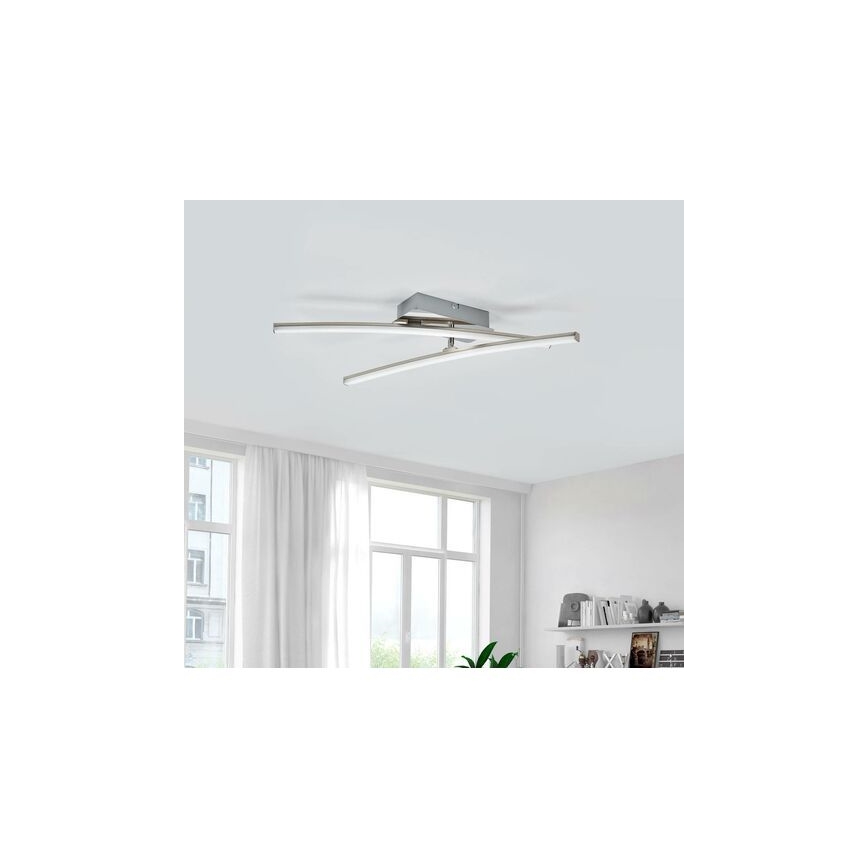Leuchten Direkt 11270-55 - LED Ugradbeni luster SIMON 2xLED/5W/230V mat krom