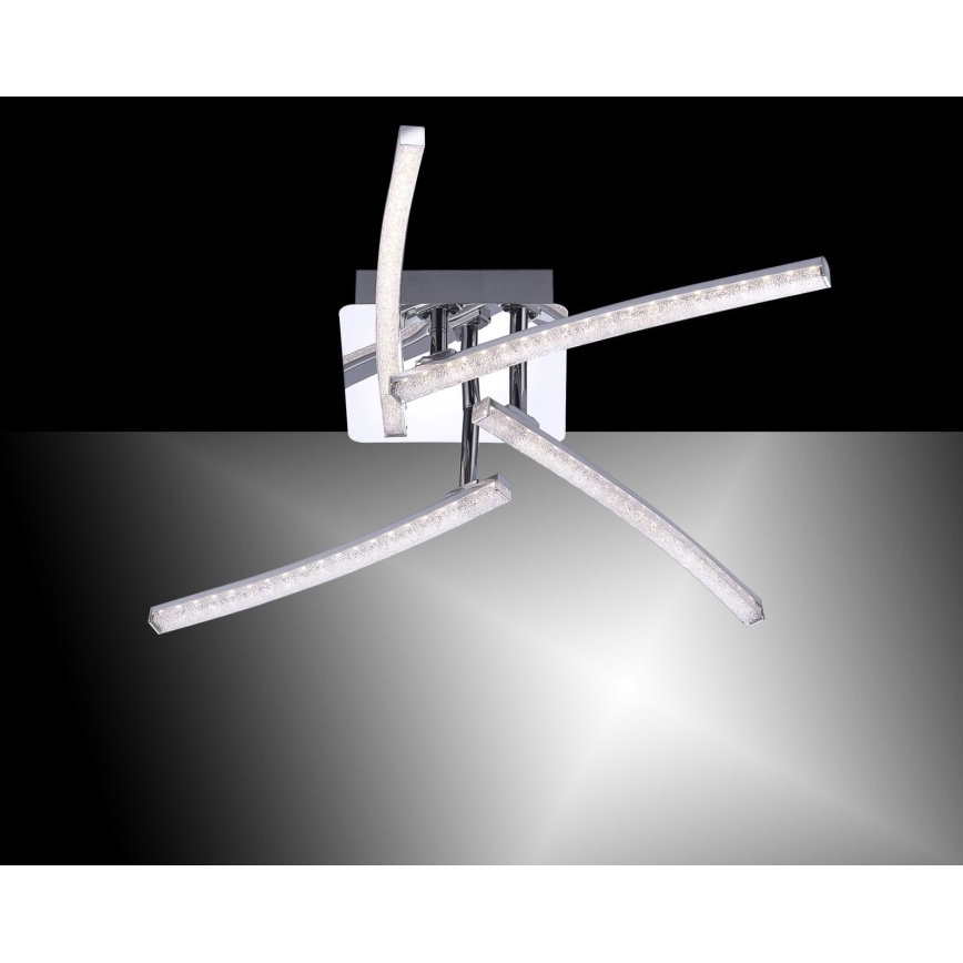 Leuchten Direkt 11291-17 - LED Ugradbeni luster SIMON 4xLED/3W/230V sjajni krom