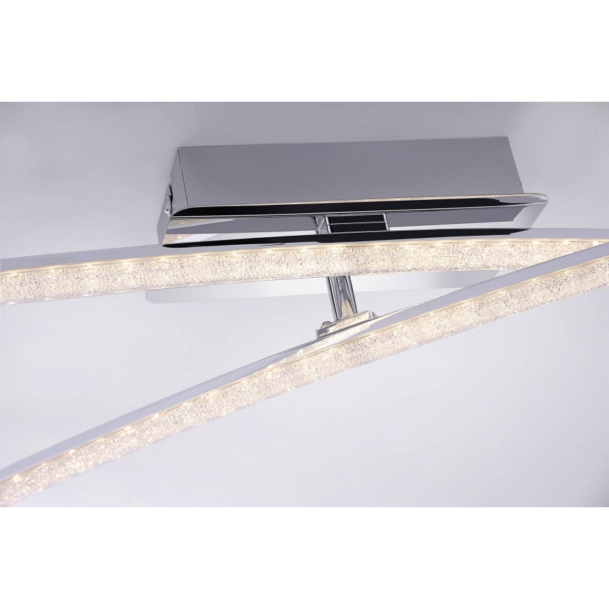Leuchten Direkt 11292-17 - LED Ugradbeni luster SIMON 2xLED/8W/230V sjajni krom