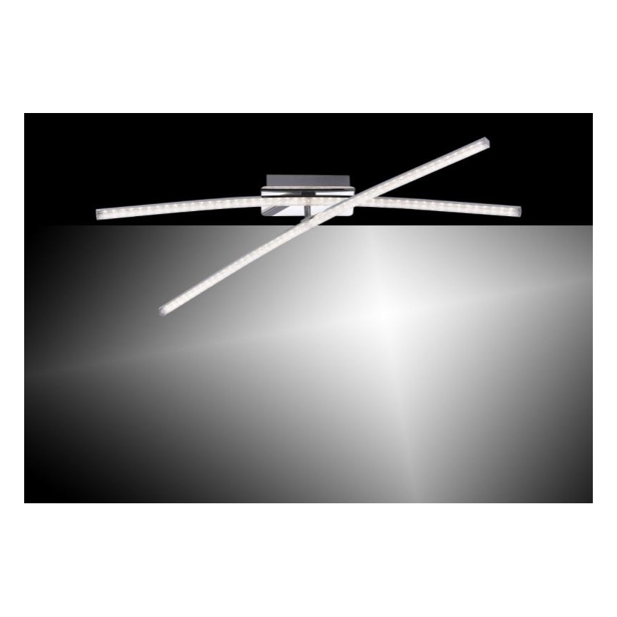 Leuchten Direkt 11292-17 - LED Ugradbeni luster SIMON 2xLED/8W/230V sjajni krom
