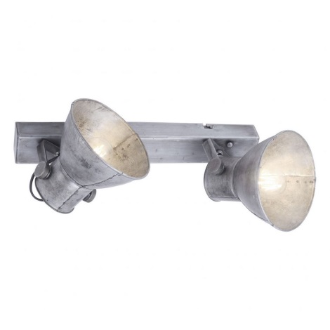 Leuchten Direkt 11481-77 - Reflektorska svjetiljka SAMIA 2xE27/25W/230V