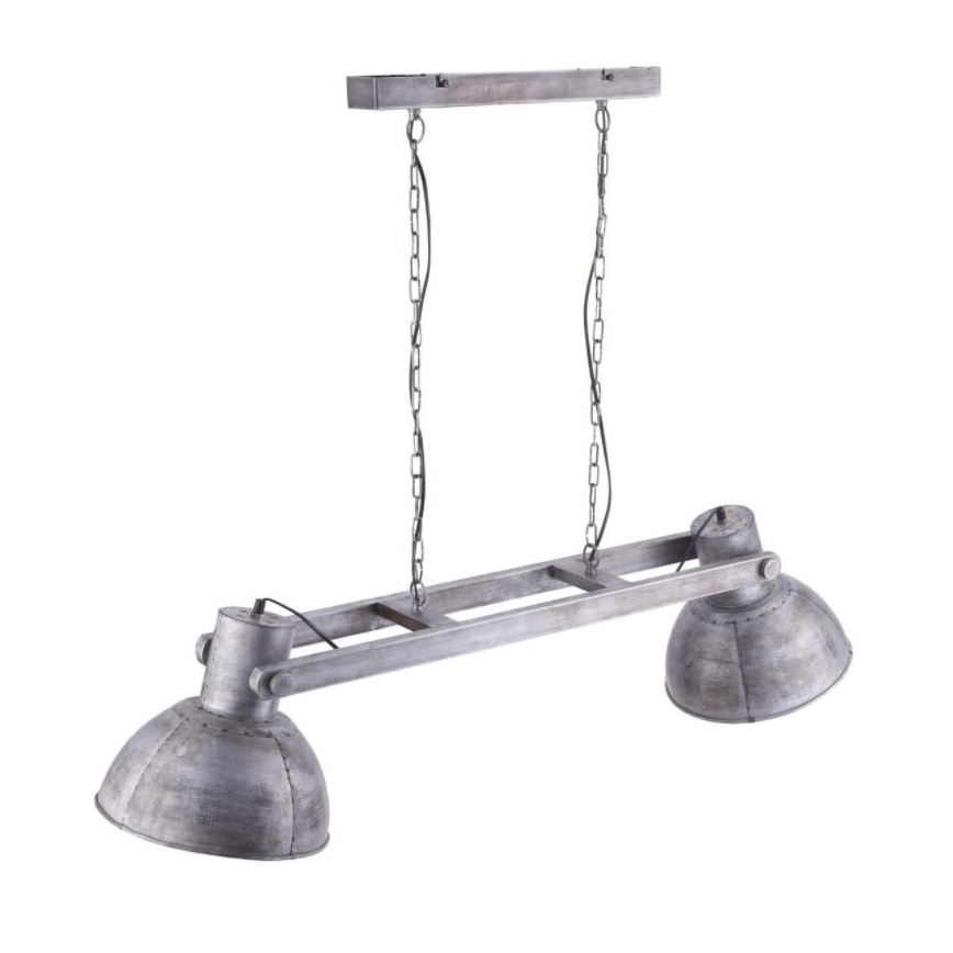 Leuchten Direkt 11483-77 - Luster na sajli SAMIA 2xE27/25W/230V