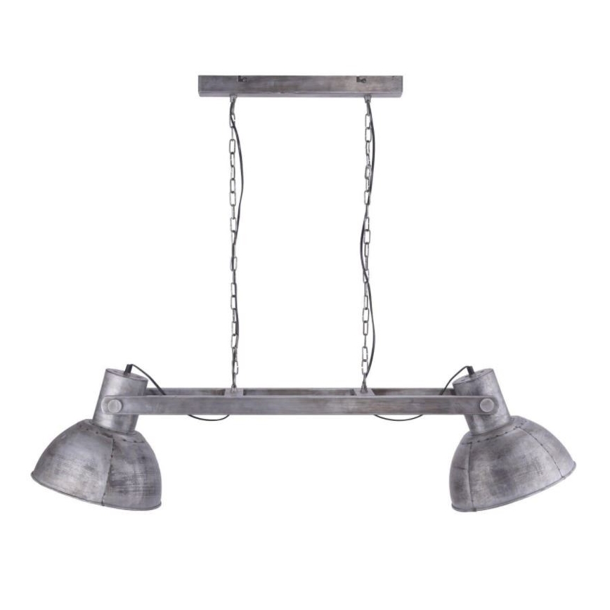 Leuchten Direkt 11483-77 - Luster na sajli SAMIA 2xE27/25W/230V