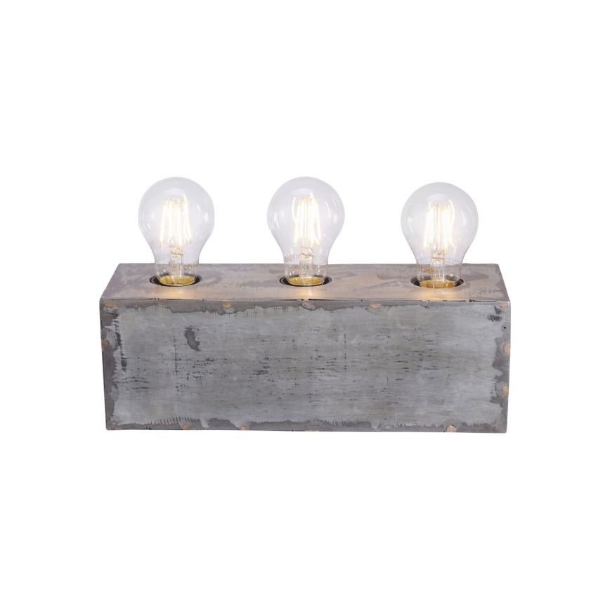 Leuchten Direkt 11498-77 - Stolna lampa SAMIA 3xE27/25W/230V