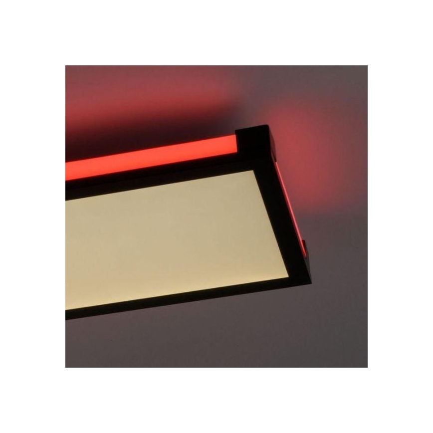 Leuchten Direkt 11622-18 - LED RGB Prigušiva stropna svjetiljka MARIO LED/29W/230V 2700-5000K + daljinski upravljač