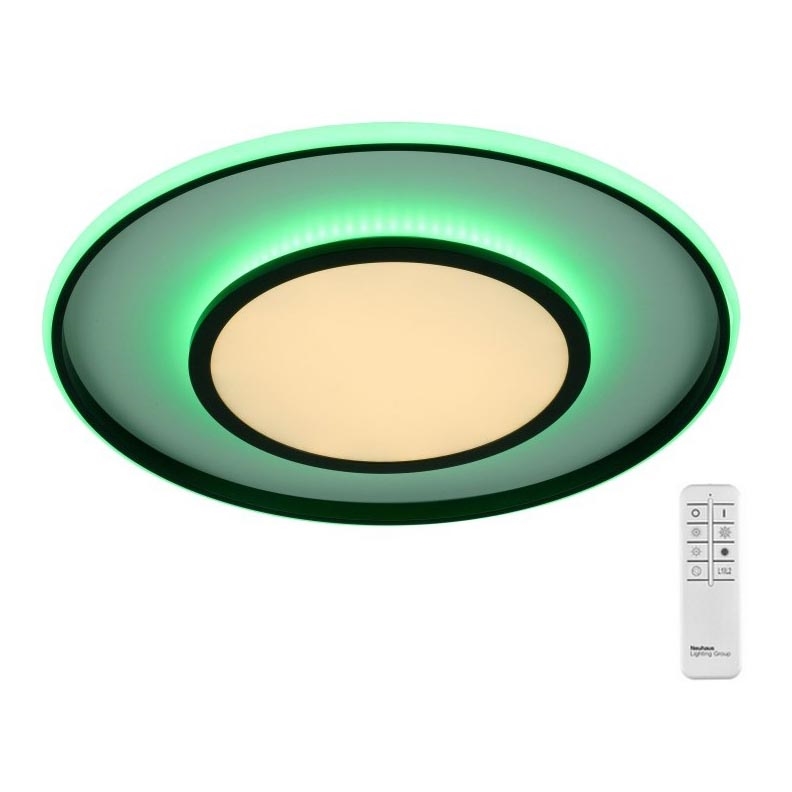 Leuchten Direkt 11627-18 - LED RGB Prigušiva svjetiljka ARENDA LED/31W/230V 2700-5000K + daljinski upravljač