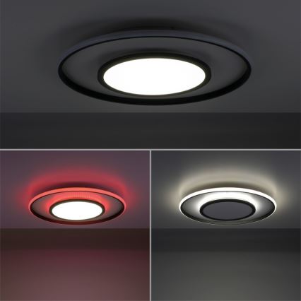 Leuchten Direkt 11627-18 - LED RGB Prigušiva svjetiljka ARENDA LED/31W/230V 2700-5000K + daljinski upravljač