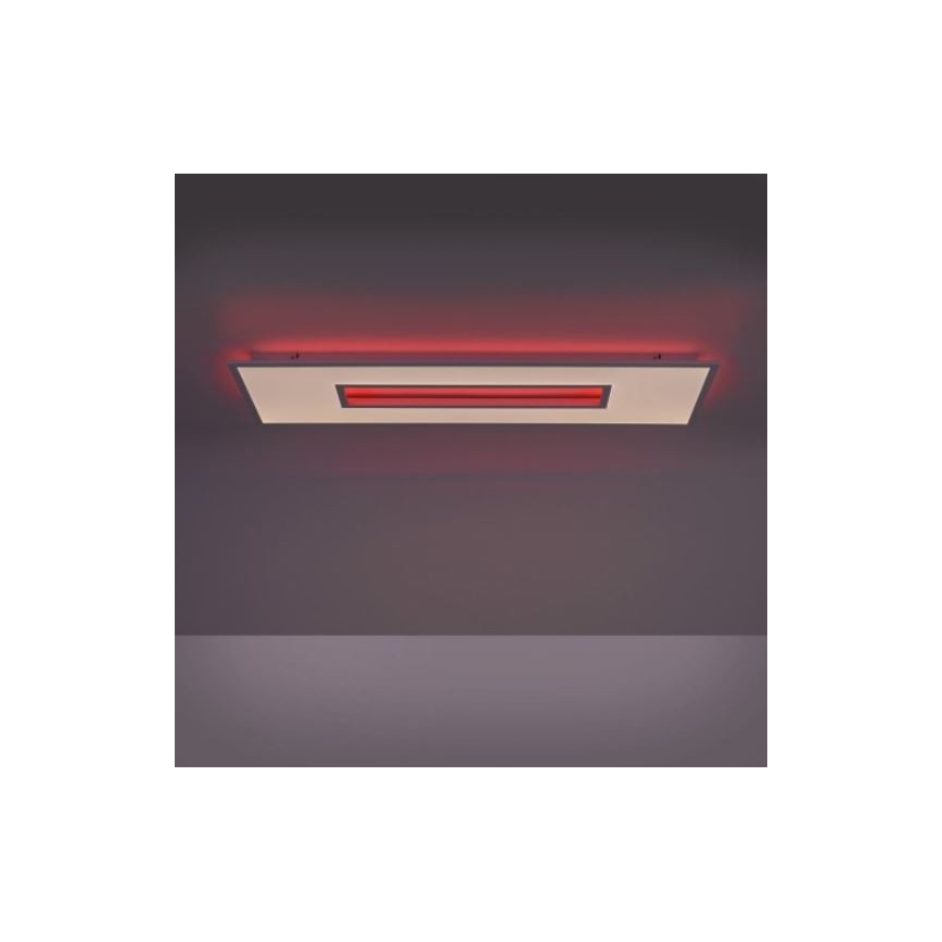 Leuchten Direkt 11646-16 - LED RGB Prigušiva stropna svjetiljka RECESS 1xLED/41W/230V + 1xLED/7,5W + daljinski upravljač