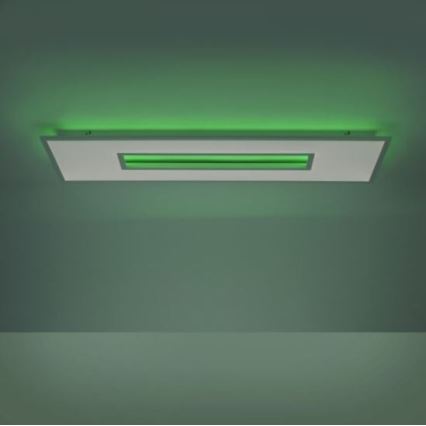 Leuchten Direkt 11646-16 - LED RGB stropna svjetiljka s mogućnošću prigušivanja RECESS LED/41W/230V + LED/7,5W + daljinski upravljač