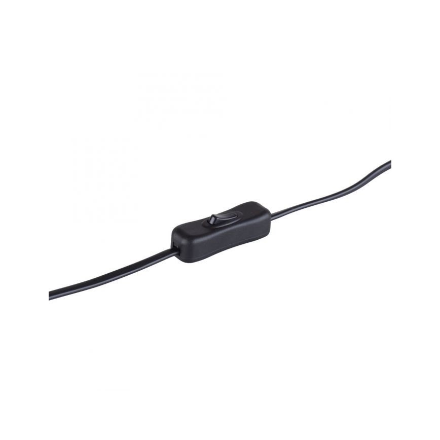 Leuchten Direkt 11680-15 - Stolna lampa HEINRICH 1xE14/40W/230V siva