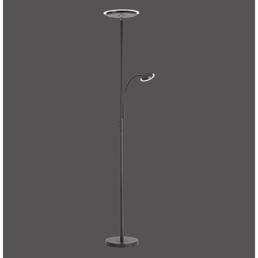 Leuchten Direkt 11709-18 - LED Prigušiva podna lampa HANS LED/22W/230V + LED/4W