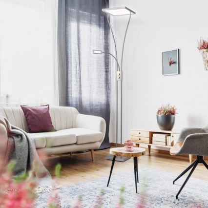 Leuchten Direkt 11722-55 - prigušivačka LED svjetiljka MARIAN LED/33,5W/230V + LED/3,6W