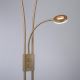 Leuchten Direkt 11778-60 - LED Prigušiva podna lampa HELIA LED/16,8W/230V + LED/7,6W zlatna