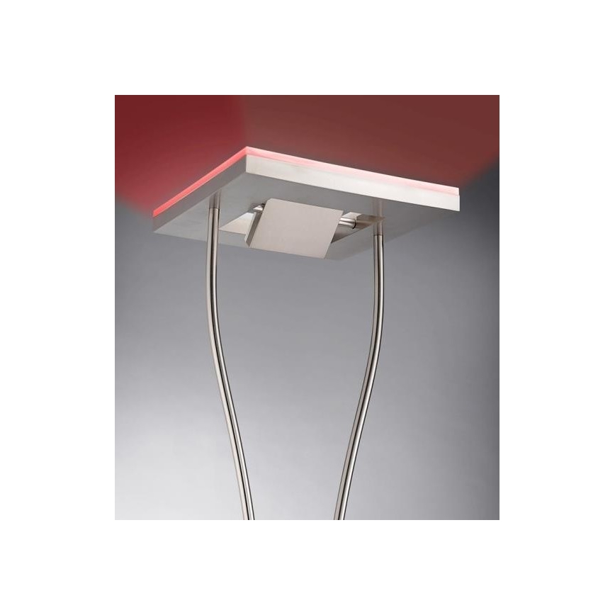 Leuchten Direkt 11780-55 - LED RGB Prigušiva podna lampa HELIA LED/16W/230V + 2xLED/4W + daljinski upravljač