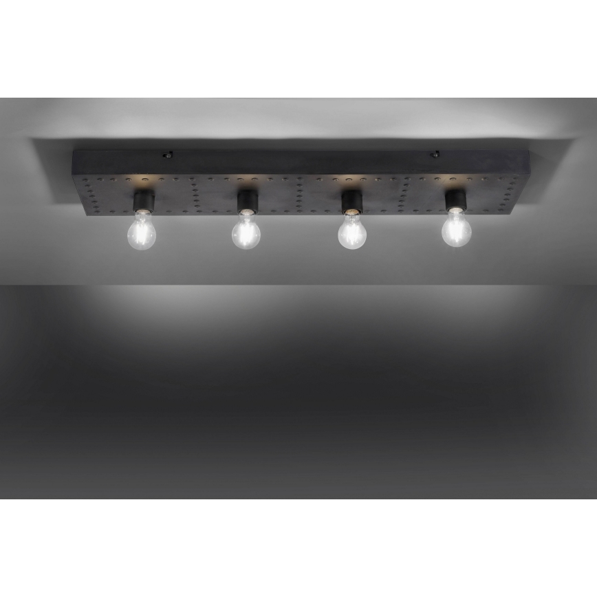 Leuchten Direkt 11919-18 - Stropna svjetiljka SAMIA 4xE27/25W/230V