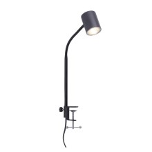 Leuchten Direkt 11940-13 - LED Stolna lampa s kvačicom TARIK 1xGU10/5W/230V