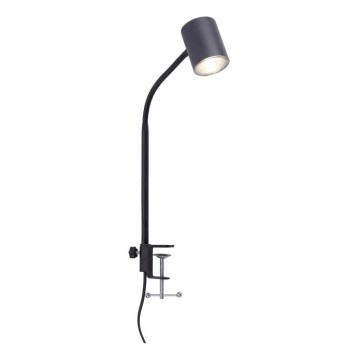 Leuchten Direkt 11940-13 - LED Stolna lampa s kvačicom TARIK 1xGU10/5W/230V