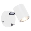 Leuchten Direkt 11941-16 - LED Zidna reflektorska svjetiljka TARIK 1xGU10/5W/230V bijela