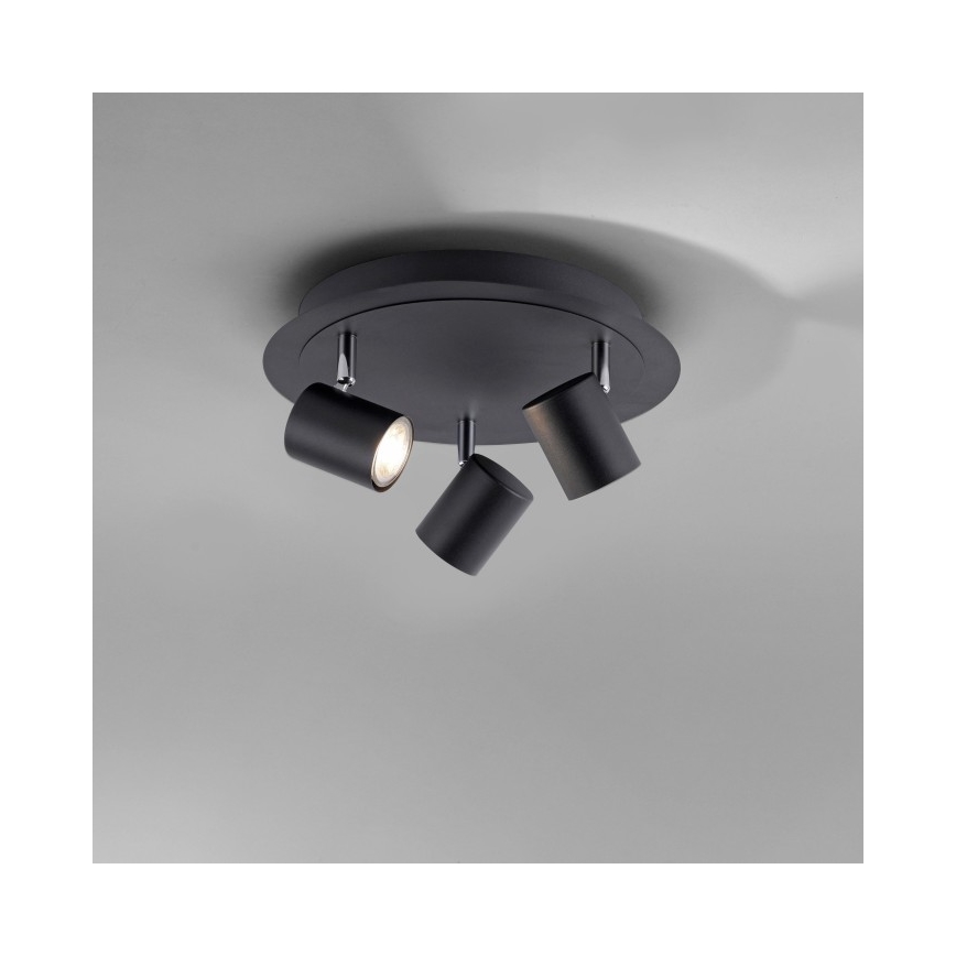 Leuchten Direkt 11943-13 - LED Reflektorska svjetiljka TARIK 3xGU10/5W/230V antracit