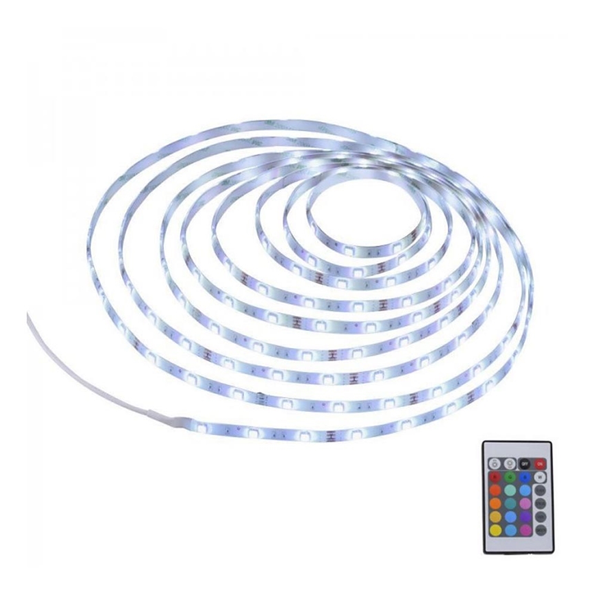 Leuchten Direkt 1210-70-BH - LED RGB Prigušiva traka TEANIA 3m 16,2W/12/230V + daljinski upravljač