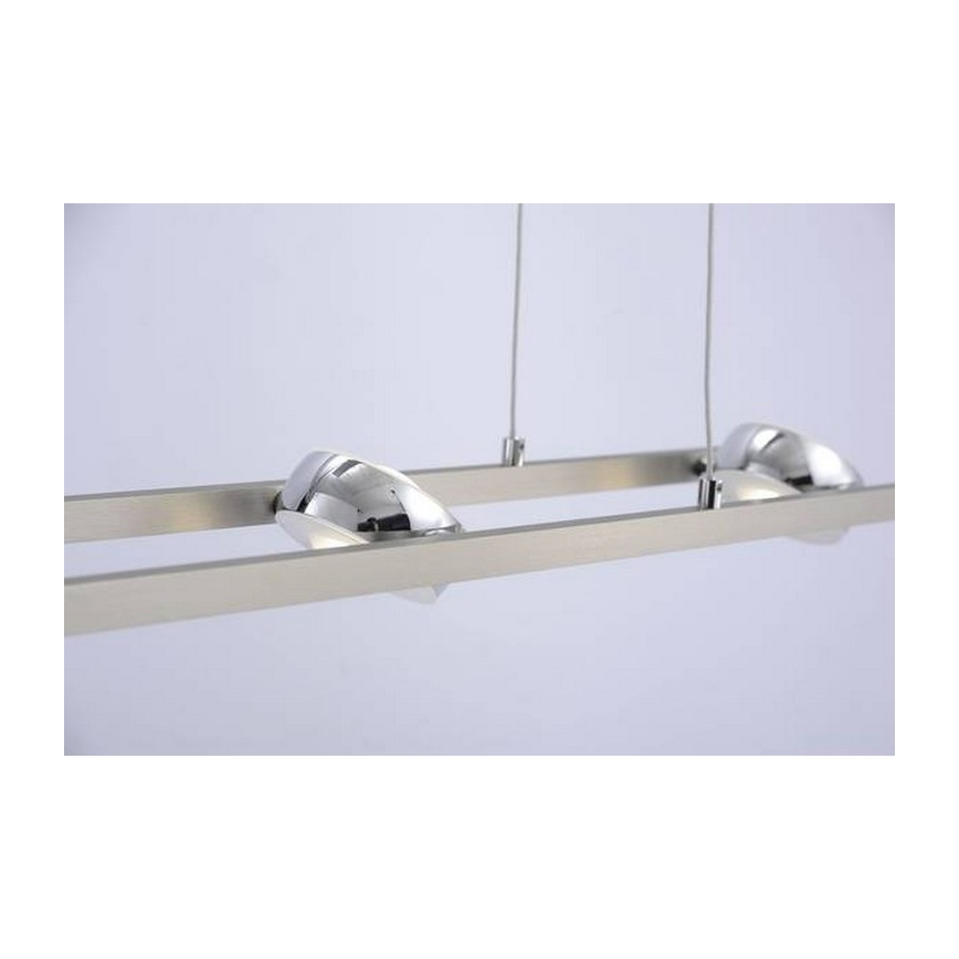 Leuchten Direkt 12470-55 - LED RGB Prigušivi luster na sajli OPTI 8xLED/3W/230V + daljinski upravljač