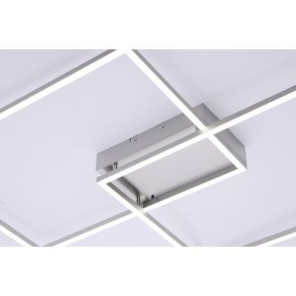 Leuchten Direkt 14017-55 - LED Prigušiva stropna svjetiljka IVEN 2xLED/20W/230V + daljinski upravljač