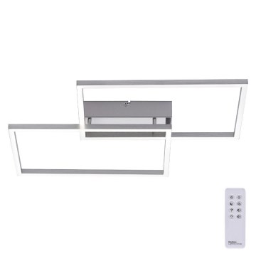 Leuchten Direkt 14018-55 - LED Prigušivi nadgradni luster IVEN 2xLED/15W/230V + daljinski upravljač