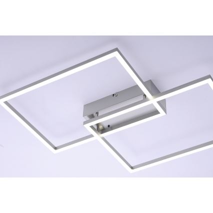 Leuchten Direkt 14018-55 - LED Prigušivi nadgradni luster IVEN 2xLED/15W/230V + daljinski upravljač