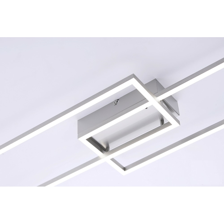 Leuchten Direkt 14019-55 - LED Prigušivi nadgradni luster IVEN 2xLED/20W/230V + daljinski upravljač