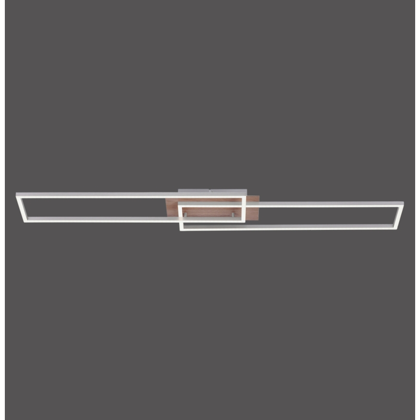 Leuchten Direkt 14019-78 - LED Prigušiva stropna svjetiljka IVEN 2xLED/20W/230V + daljinsko upravljanje