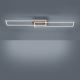 Leuchten Direkt 14019-78 - LED Prigušiva stropna svjetiljka IVEN 2xLED/20W/230V + daljinsko upravljanje