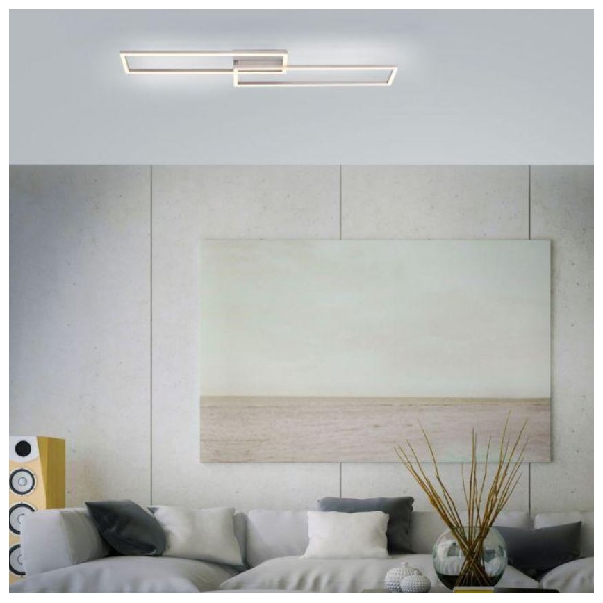 Leuchten Direkt 14023-55 - LED Prigušivi nadgradni luster IVEN 2xLED/15,1W/230V