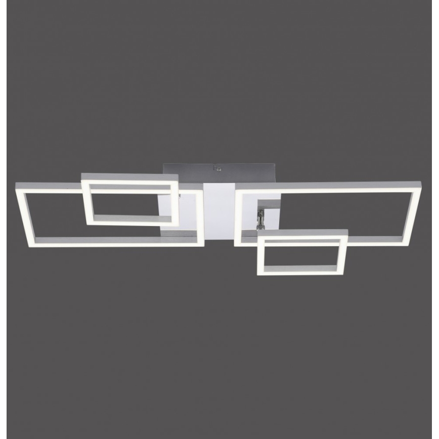 Leuchten Direkt 14030-55 - LED Nadgradni luster IVEN 2xLED/12W/230V + 2xLED/5,5W