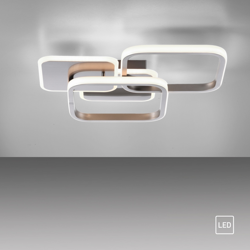 Leuchten Direkt 14117-55 - LED Stropna svjetiljka LED/36W/230V mat krom