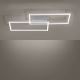 Leuchten Direkt 14140-55 - LED Prigušiva stropna svjetiljka IVEN 2xLED/13,5W/230V + daljinsko upravljanje