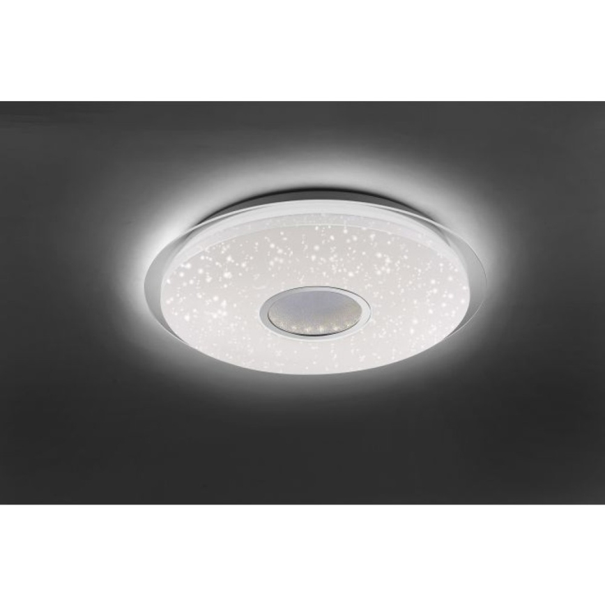 Leuchten Direkt 14227-16 - LED Prigušiva stropna svjetiljka JONAS LED/22W/230V 3000-5000K + daljinski upravljač