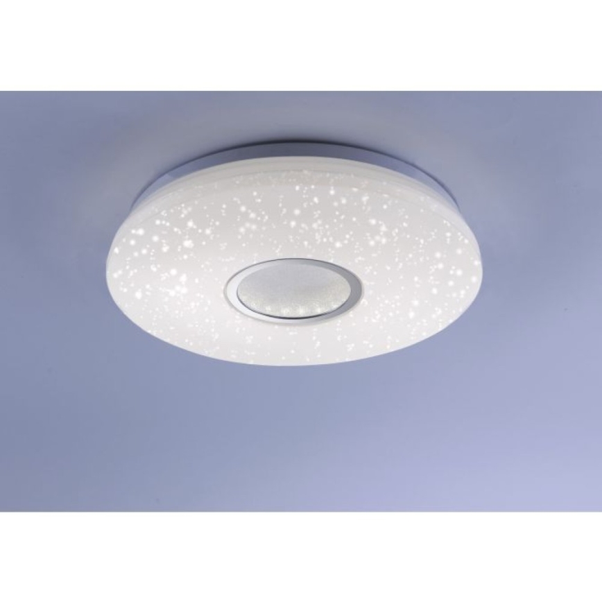 Leuchten Direkt 14227-16 - LED Prigušiva stropna svjetiljka JONAS LED/22W/230V 3000-5000K + daljinski upravljač