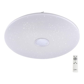 Leuchten Direkt 14229-16 - LED Prigušiva stropna svjetiljka JONAS LED/80W/230V 3000-5000K + daljinski upravljač