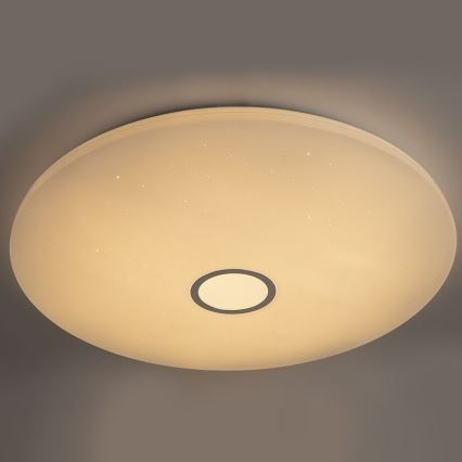 Leuchten Direkt 14229-16 - LED Prigušiva stropna svjetiljka JONAS LED/80W/230V 3000-5000K + daljinski upravljač