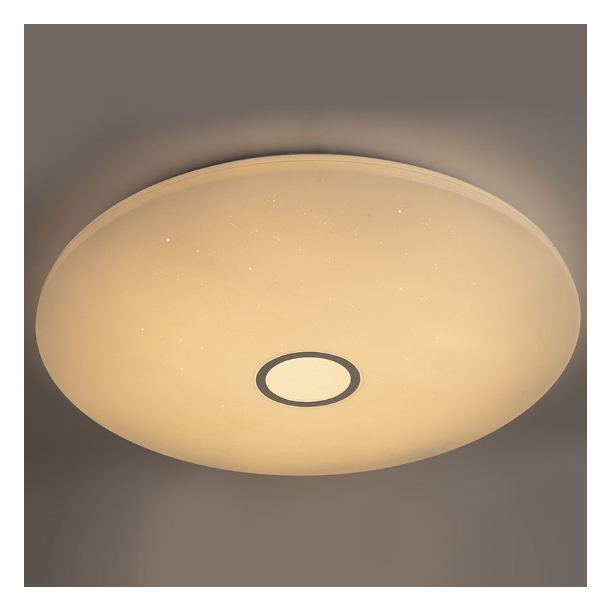 Leuchten Direkt 14229-16 - LED Prigušiva stropna svjetiljka JONAS LED/80W/230V 3000-5000K + daljinski upravljač
