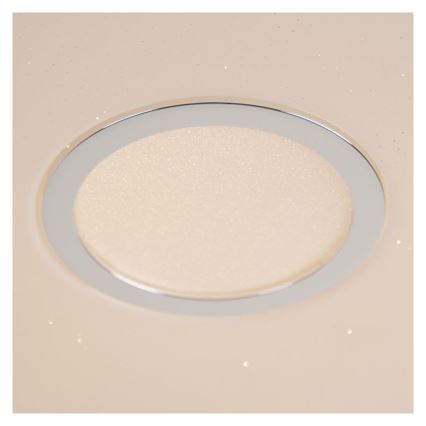Leuchten Direkt 14229-16 - LED Prigušiva stropna svjetiljka JONAS LED/80W/230V 3000-5000K + daljinski upravljač