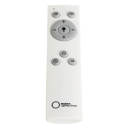 Leuchten Direkt 14229-16 - LED Prigušiva stropna svjetiljka JONAS LED/80W/230V 3000-5000K + daljinski upravljač