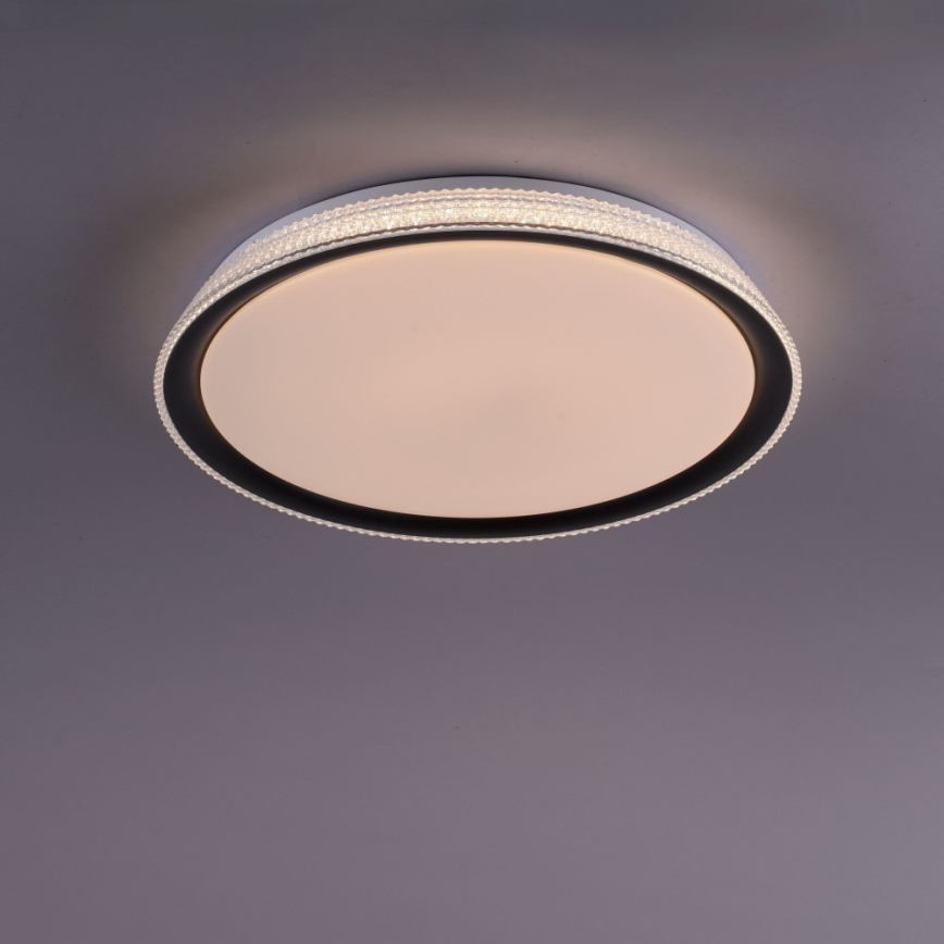 Leuchten Direkt 14339-21 - LED RGB Prigušiva stropna svjetiljka KARI LED/37W/230V Tuya 2700-5000K + daljinski upravljač