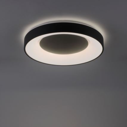 Leuchten Direkt 14346-18 -LED RGB Prigušiva stropna svjetiljka ANIKA LED/26,5W/230V Tuya 2700-5000K + daljinski upravljač