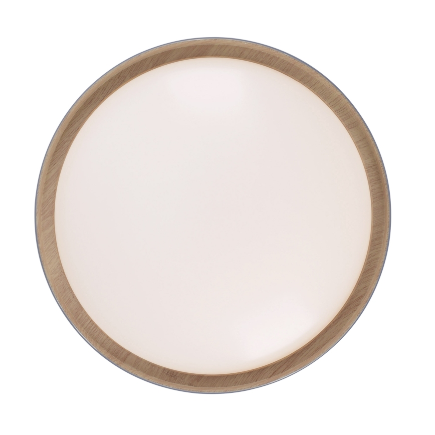 Leuchten Direkt 14347-15 - LED stropna svjetiljka s prigušivanjem EMILIA LED/28,8W/230V siva