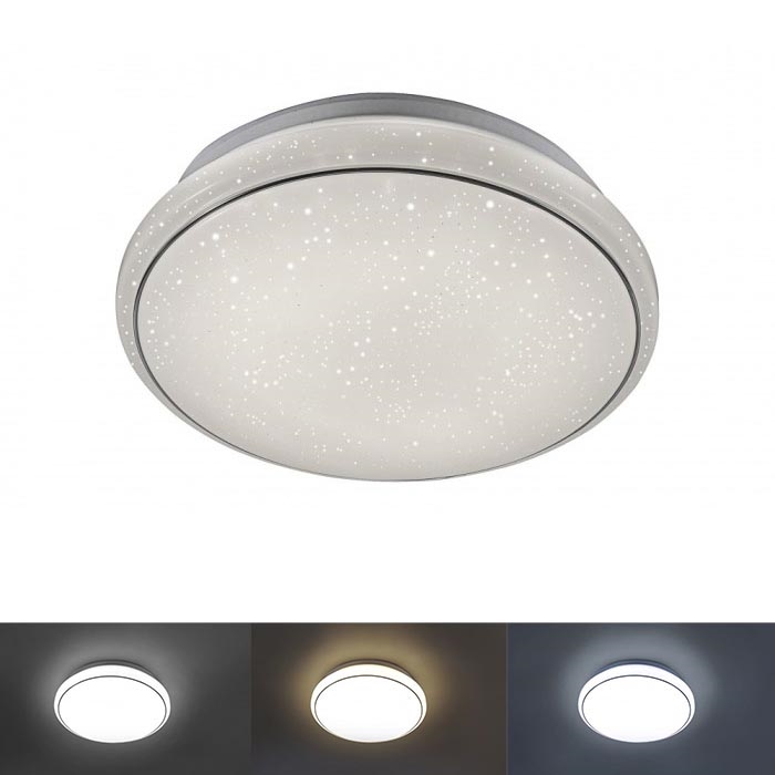 Leuchten Direkt 14362-16 - LED Stropna svjetiljka JUPITER LED/17W/230V 3000/4000/5000K