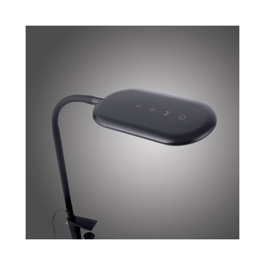 Leuchten Direkt 14404-18-LED Prigušiva stolna lampa s kopčom KELLY LED/7W/230V 3000/4000/6000K